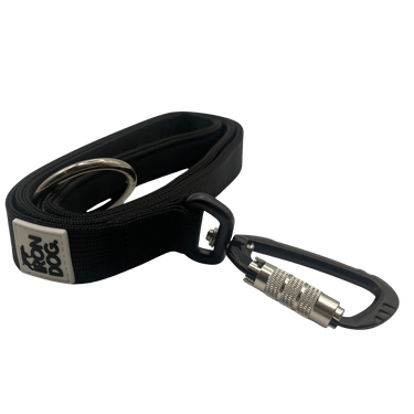 Irondog® Pivot Carabiner Clip Lead – 1.5m - BUDDYBOTTLE